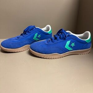 Converse Run Star Trainer Blue & Green A10372C Unisex EUC MENS 7/Womens 9